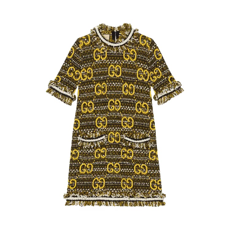 Gucci GG Dress Black/Yellow