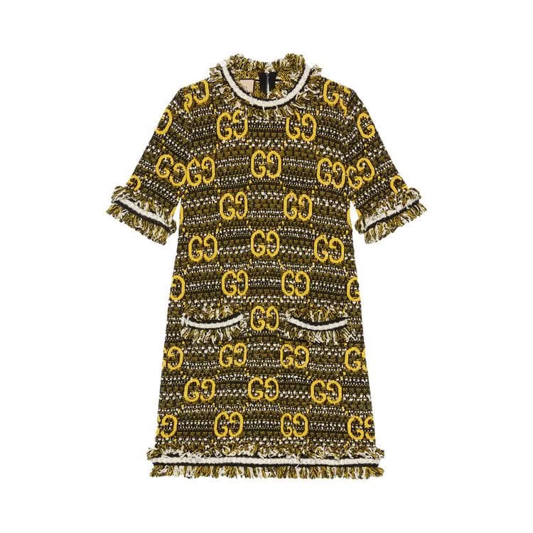 Gucci GG Dress Black/Yellow