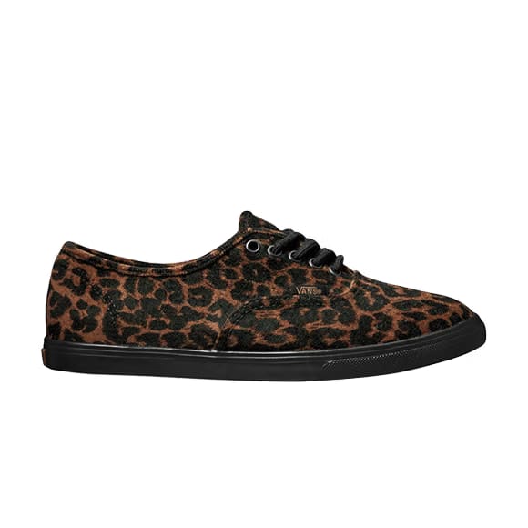 Authentic Lo Pro (Suede) Leopard Black