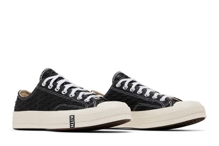 Kith x Chuck 70 Low Black Monogram