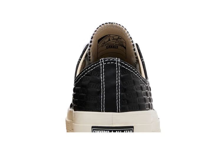 Kith x Chuck 70 Low Black Monogram