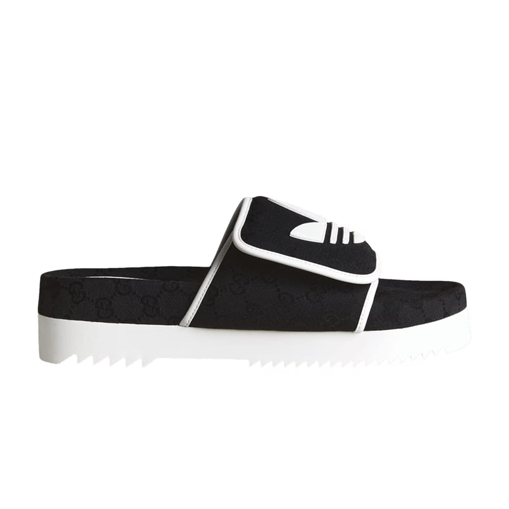 Gucci x Slide Sandal Black GG Monogram
