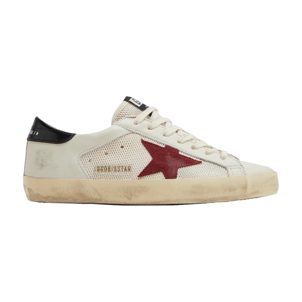 Golden Goose Superstar White Pomegranate Black