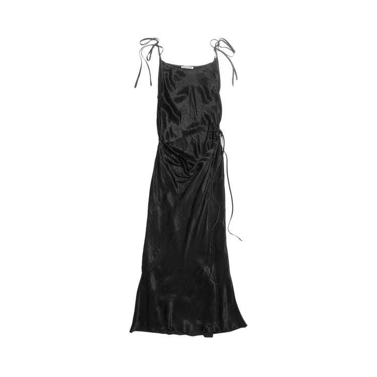 Acne Studios T-Shirt Dress Black