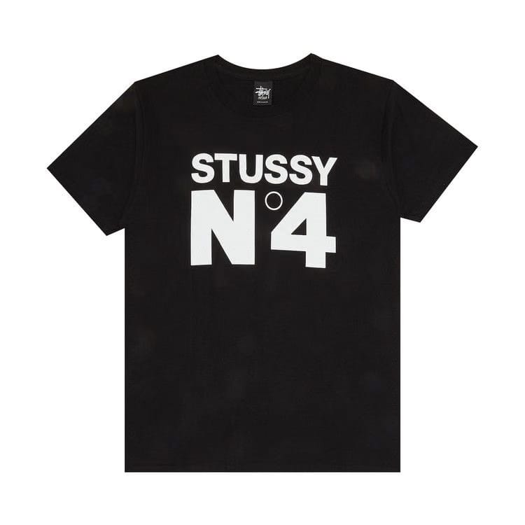 Stussy No. 4 T-Shirt Black