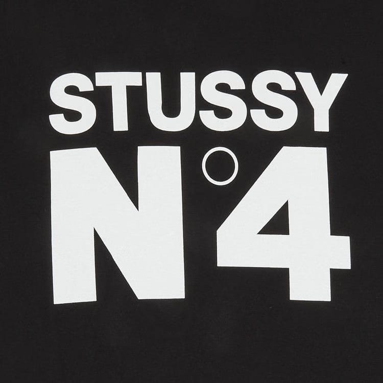 Stussy No. 4 T-Shirt Black