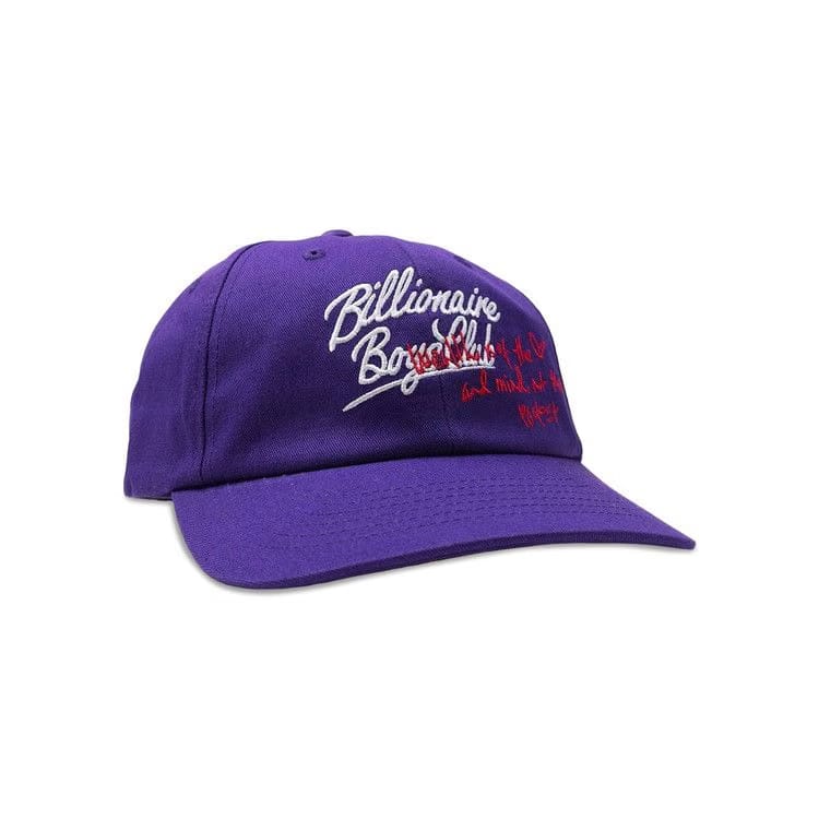 Billionaire Boys Club BB Dad Cap Purple