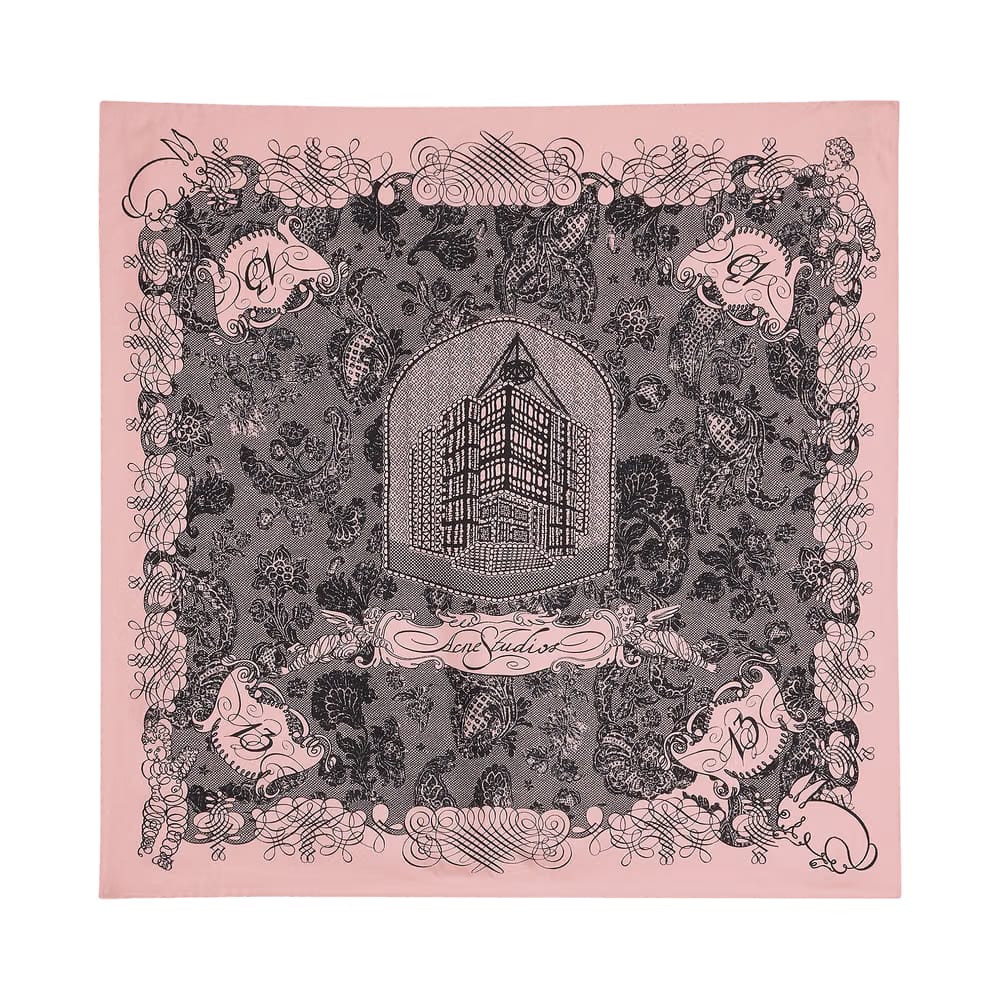 Acne Studios Scarf Pink