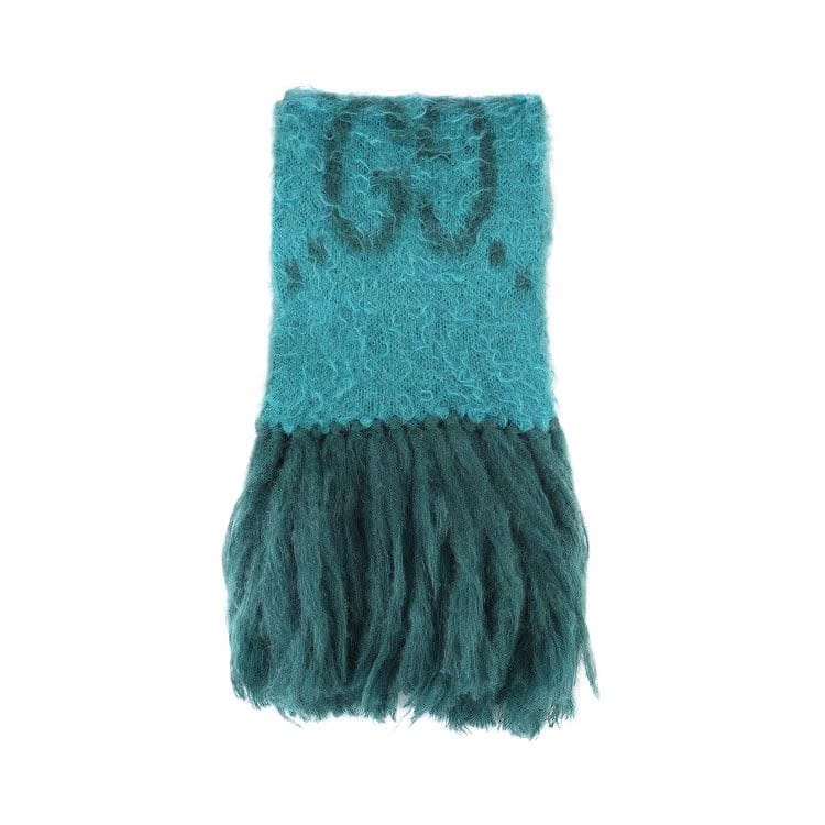 Gucci Brusharf Scarf Petrol/Sky Blue