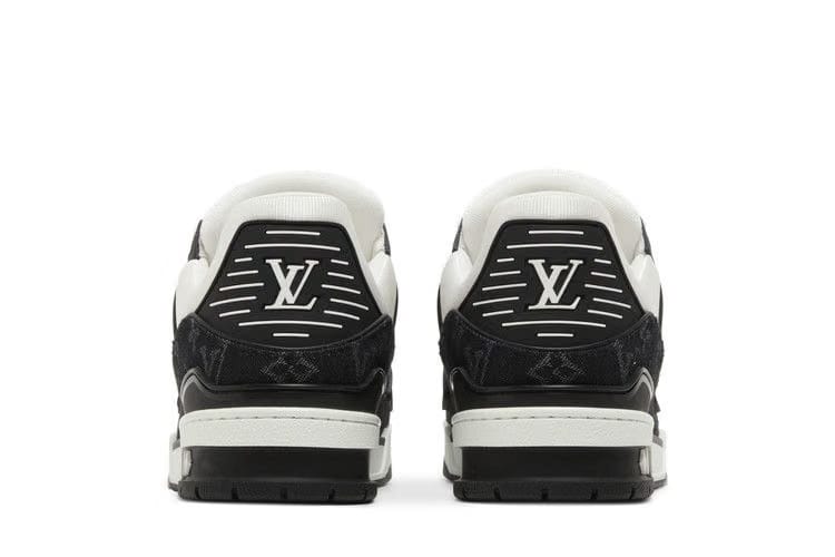 Louis Vuitton Trainer Black Monogram Denim