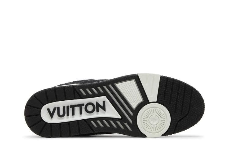 Louis Vuitton Trainer Black Monogram Denim