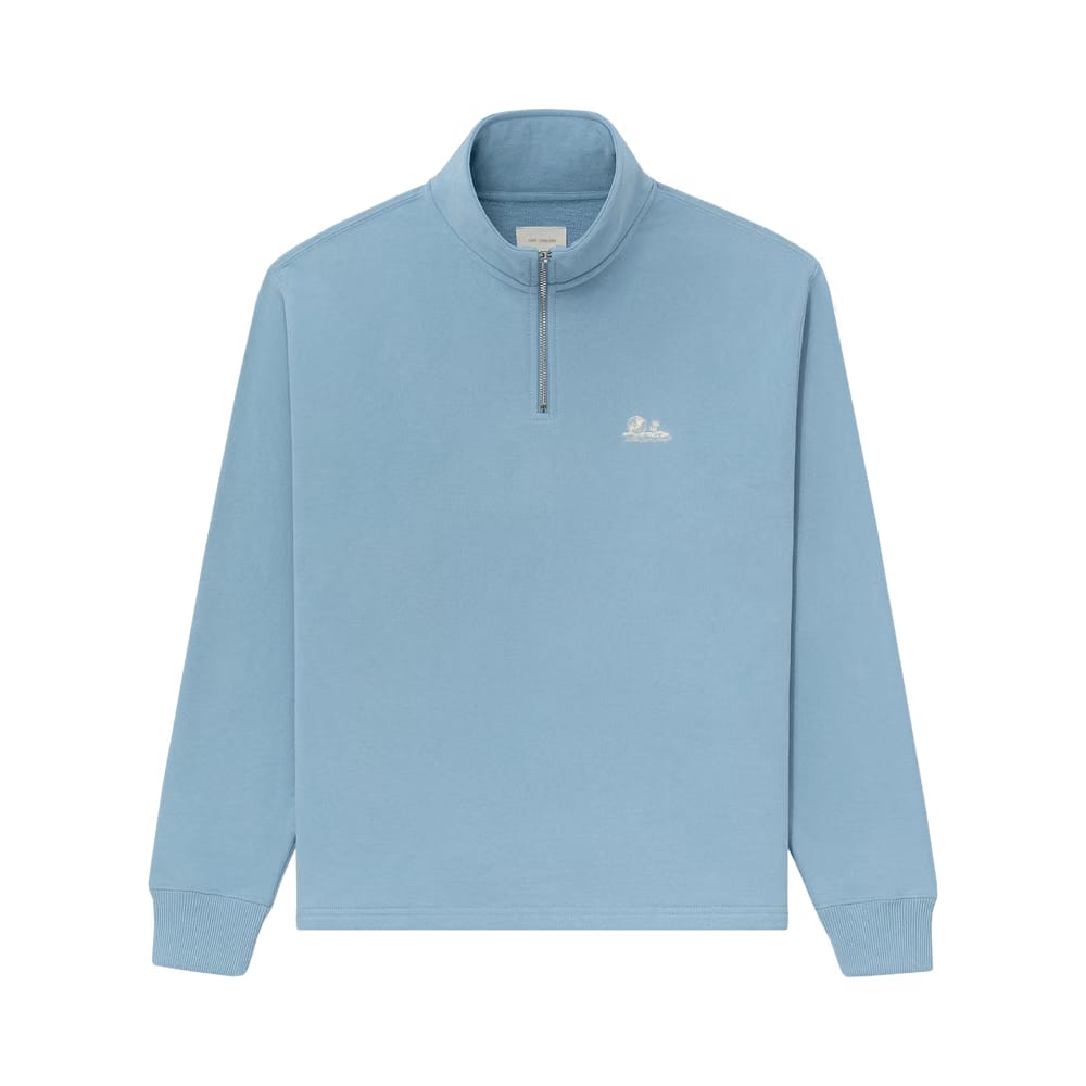 Aimé Leon Dore Unisphere Quarter Zip Pullover Rain Washed