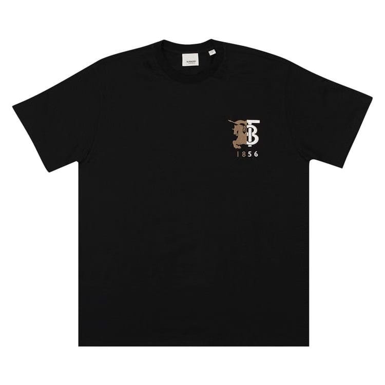 Burberry Pocket Graphic T-Shirt Black