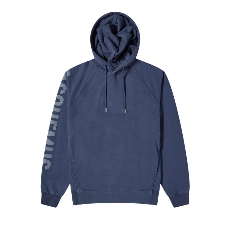 Jacquemus Typo Hoodie Dark Navy