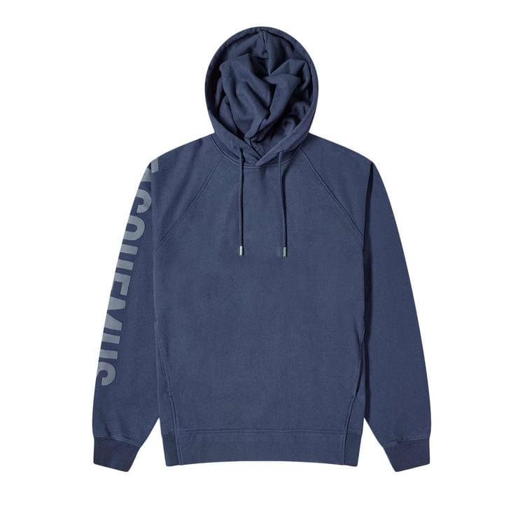 Jacquemus Typo Hoodie Dark Navy