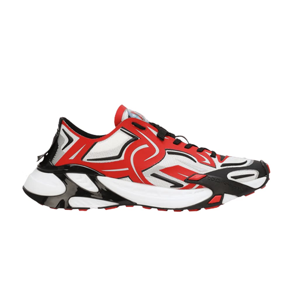 Dolce & Gabbana Fast Sneaker Black Red
