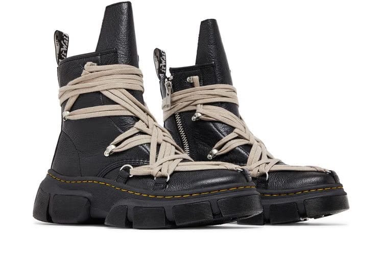 Dr. Martens x Rick Owens 1460 DMXL Megalace Boot Black
