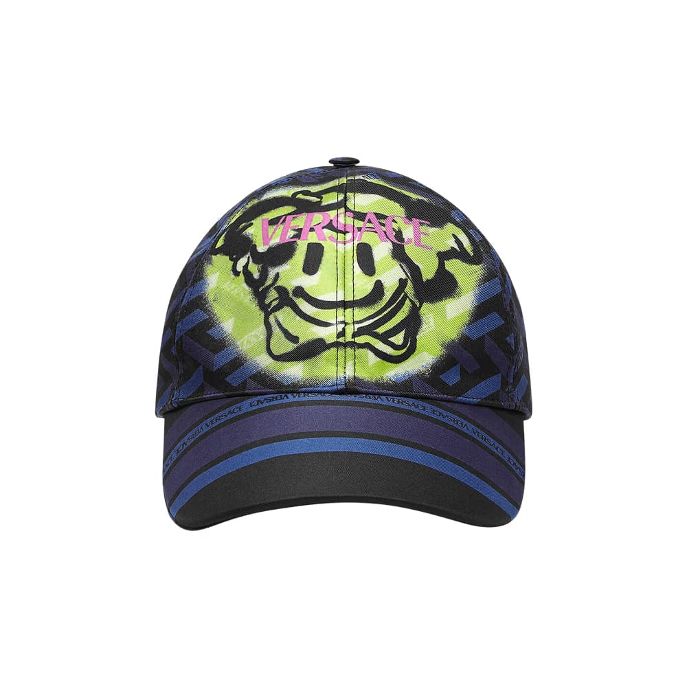 Versace Medusa Smile Logo Cap Navy/Black