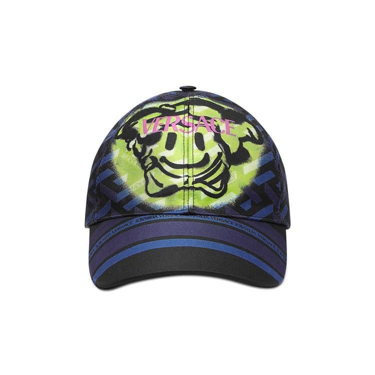 Versace Medusa Smile Logo Cap Navy/Black
