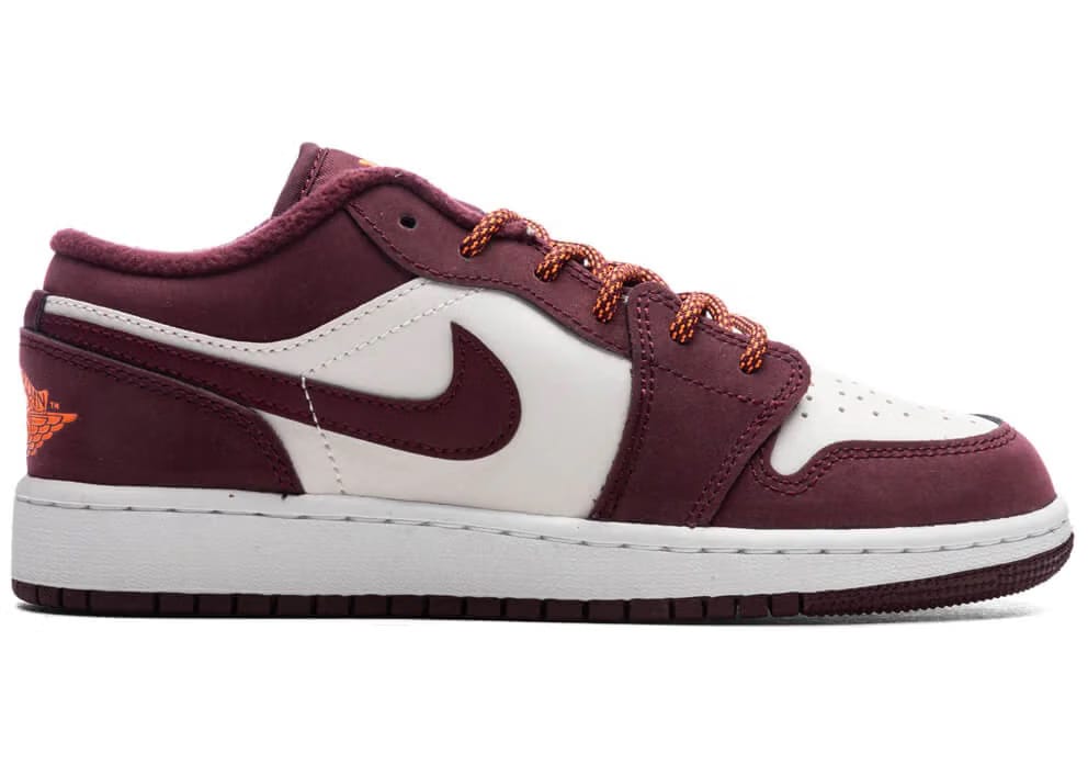 Air Jordan 1 Low Night Red (GS)