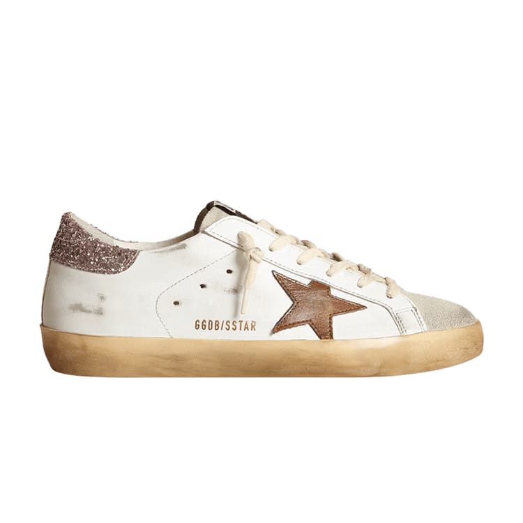 Golden Goose Wmns Superstar 'White Pink Glitter'