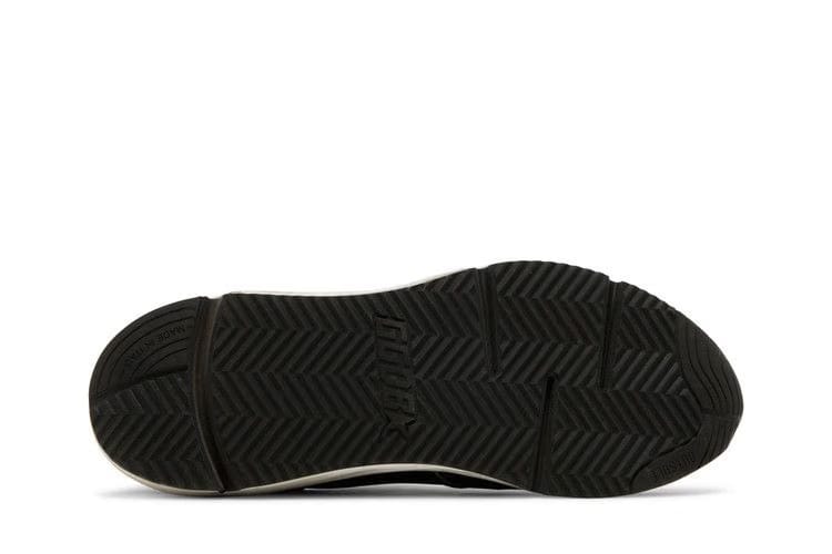 Golden Goose Running Sole Black Silver