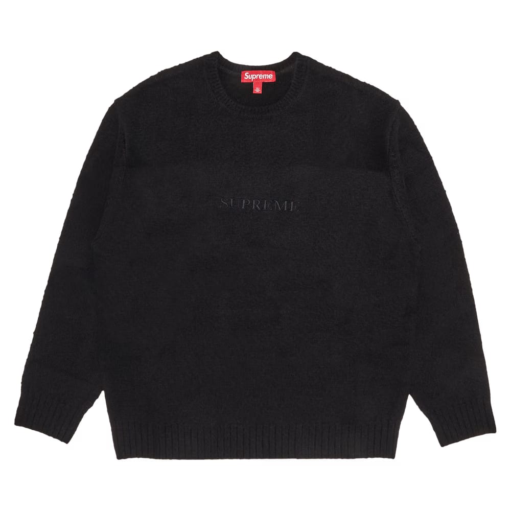 Supreme Pilled Sweater Black