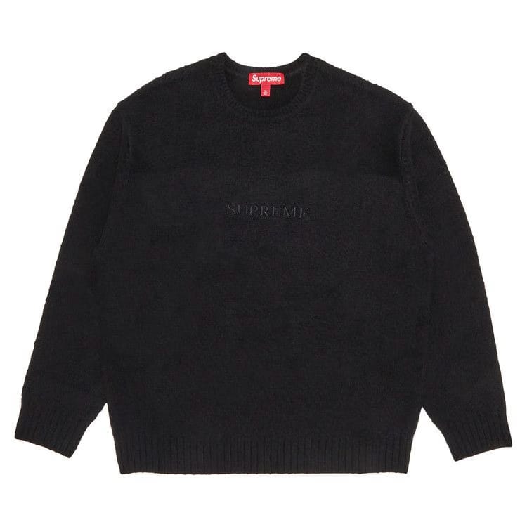 Supreme Pilled Sweater Black