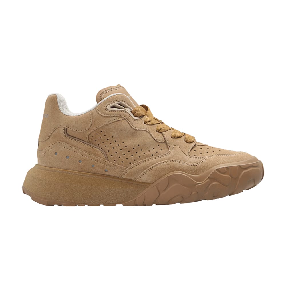 Alexander McQueen Court Trainer Mid Beige