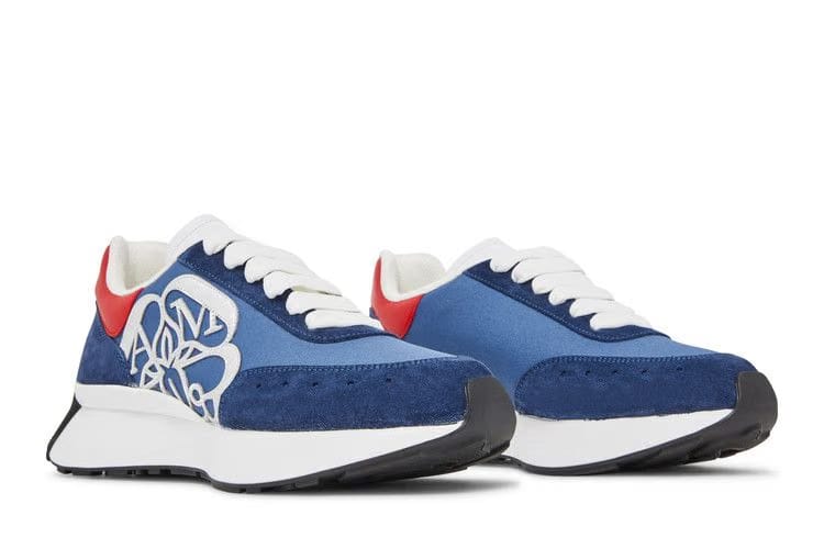 Alexander McQueen Wmns Sprint Runner 'Blue Silver'