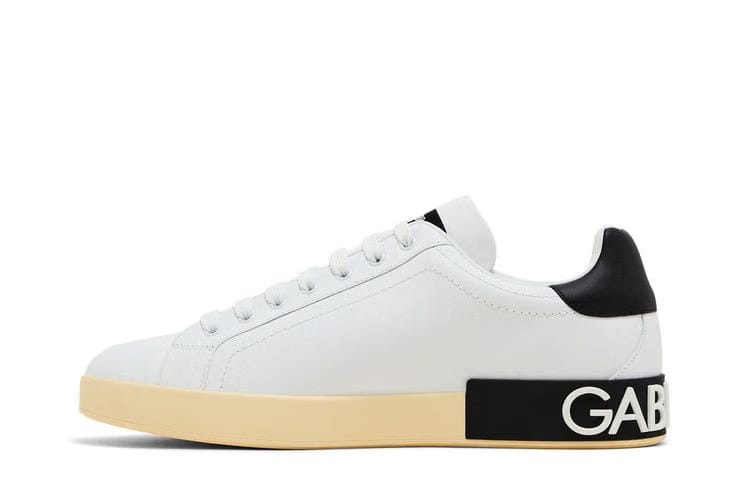 Dolce & Gabbana Portofino Low DG Logo Print - Black