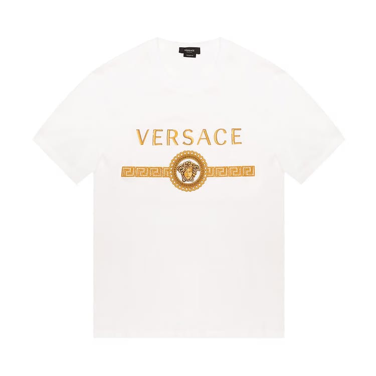 Versace Logo T-Shirt Optical White