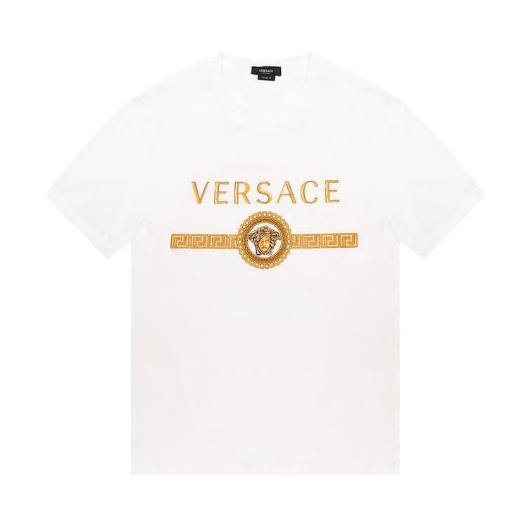 Versace Logo T-Shirt Optical White