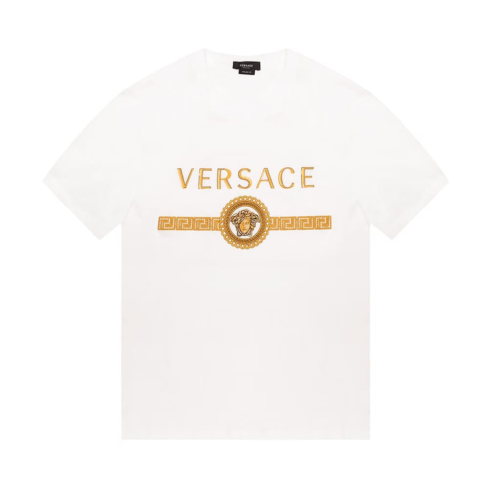 Versace Logo T-Shirt Optical White