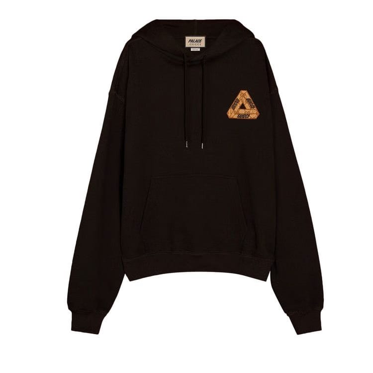 Gucci x Palace Hoodie With Triferg GG Patch Black