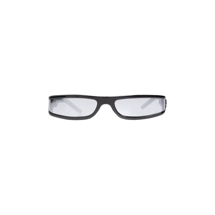 Rick Owens Fog Sunglasses Black Temple/Silver