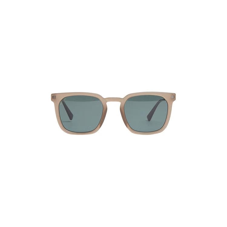 Mykita Borga Sunglasses Matte Taupe Shiny Graphite/Polarized Pro Ocean Blue