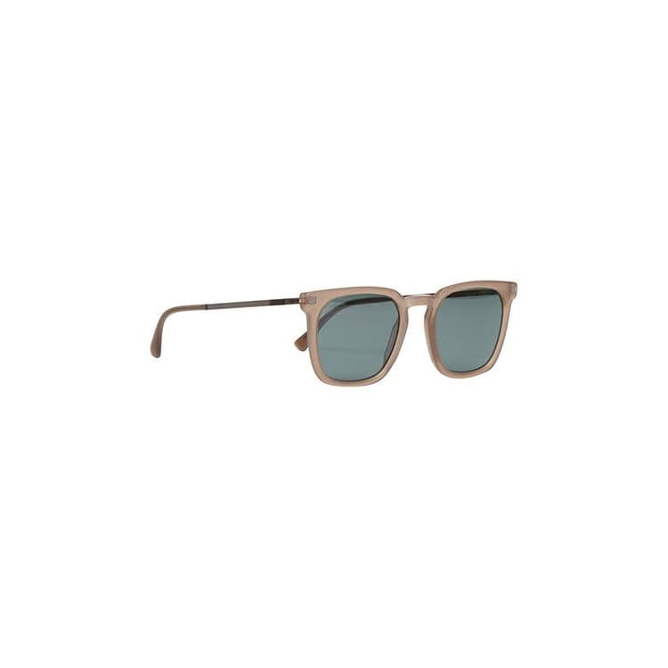 Mykita Borga Sunglasses Matte Taupe Shiny Graphite/Polarized Pro Ocean Blue