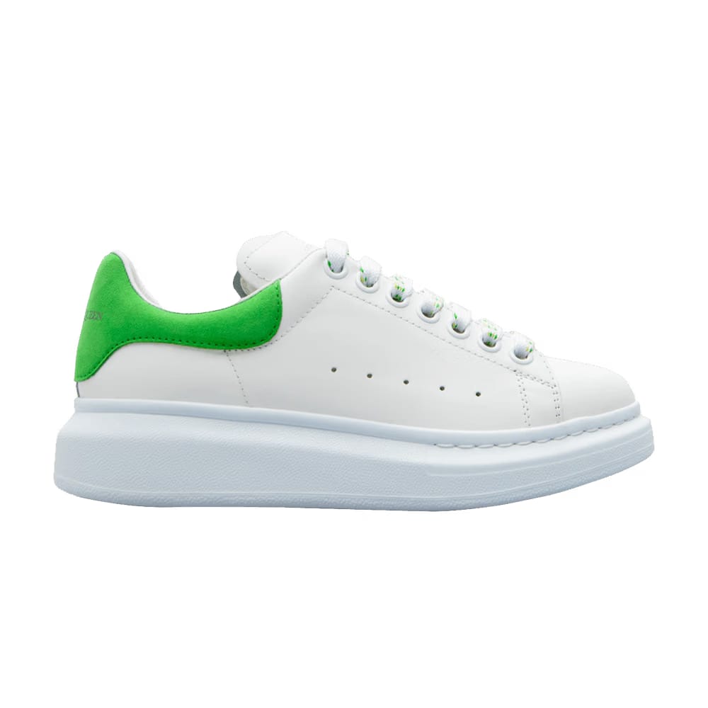 Alexander McQueen Wmns Oversized Sneaker 'White Acid Green'