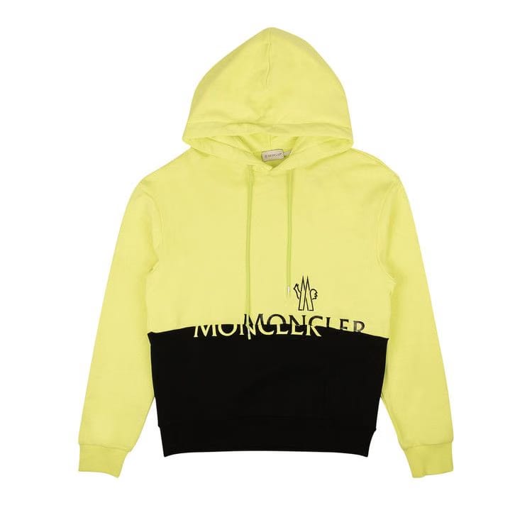Moncler Maglia Logo Hoodie Yellow/Black