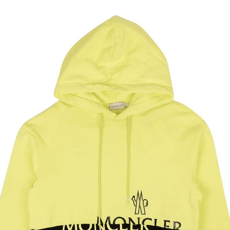 Moncler Maglia Logo Hoodie Yellow/Black