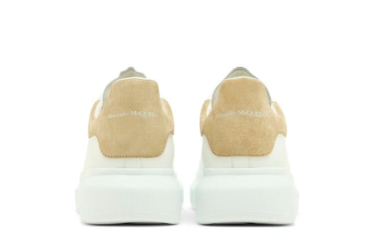 Alexander McQueen Oversized Sneaker White Beige