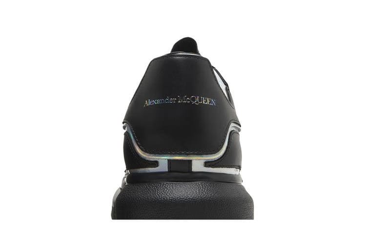 Alexander McQueen Oversized Sneaker Black Silver Holo