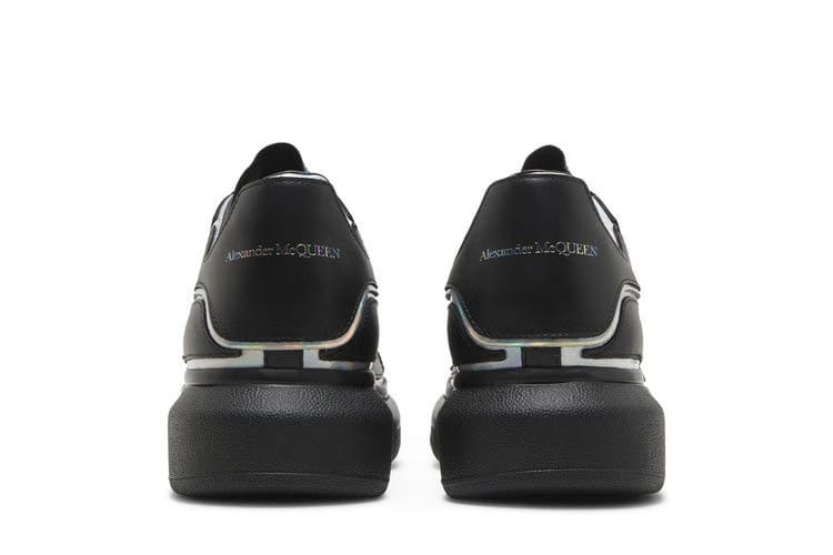 Alexander McQueen Oversized Sneaker Black Silver Holo