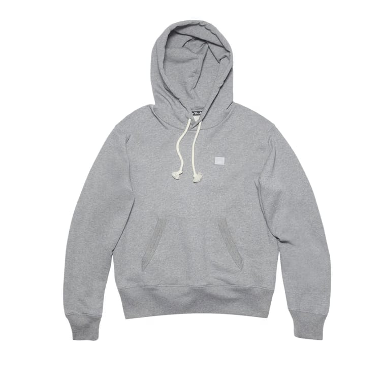 Acne Studios Hoodie Light Grey Melange