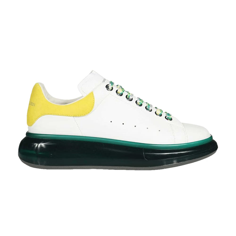 Alexander McQueen Oversized Sneaker Translucent Yellow Green