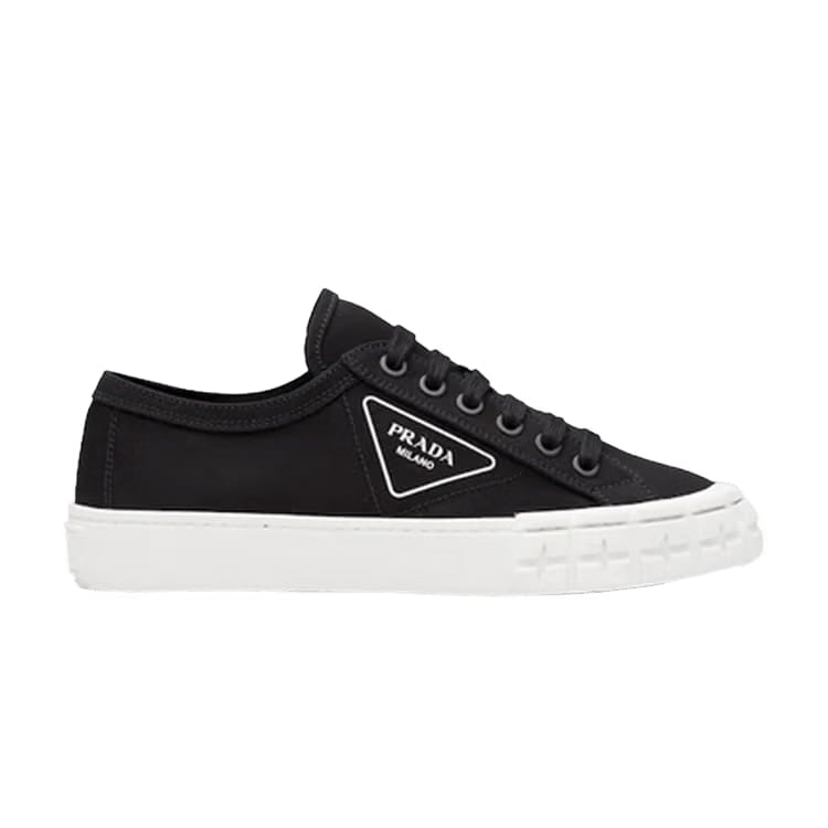 Prada Wmns Gabardine Wheel Low 'Black White'