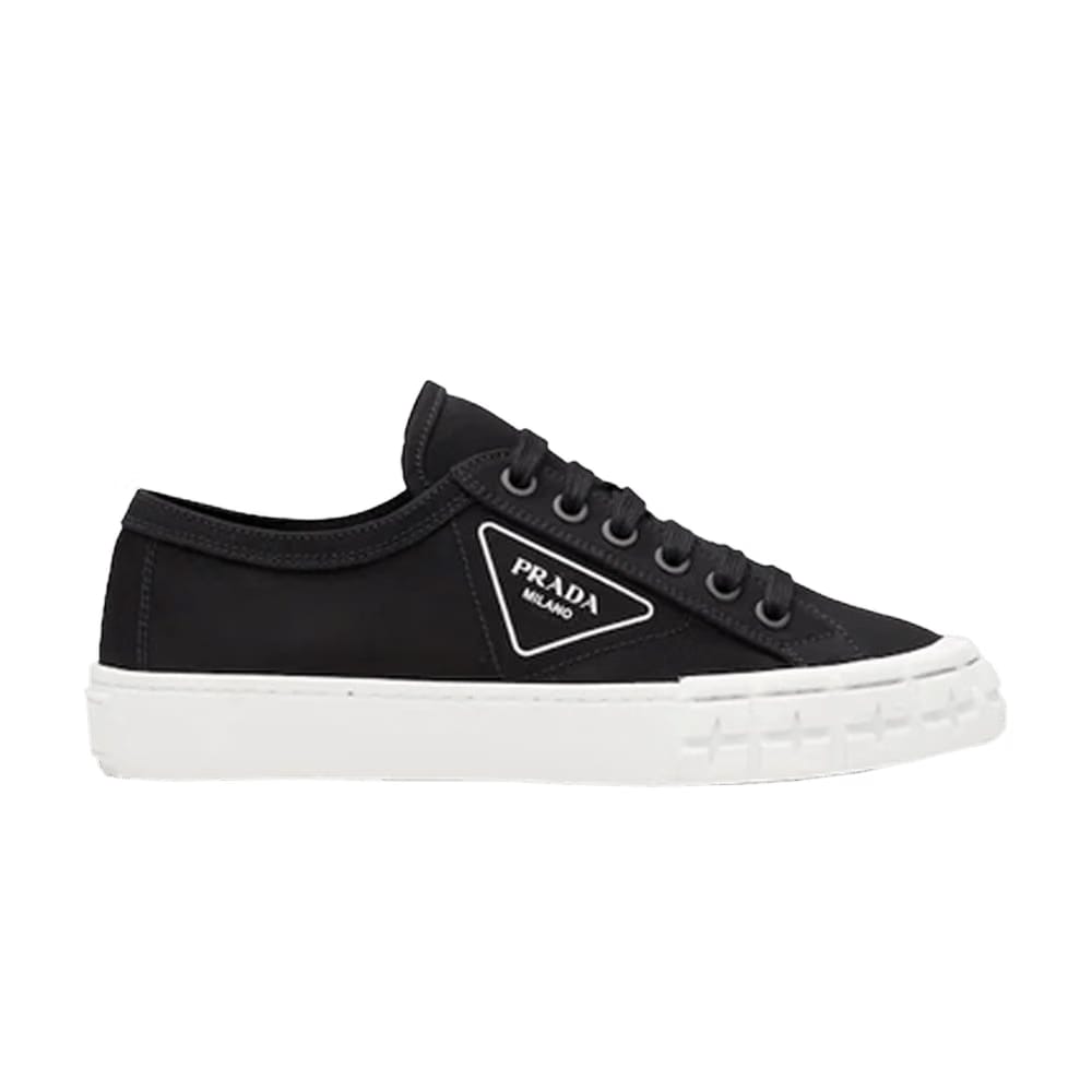 Prada Wmns Gabardine Wheel Low 'Black White'