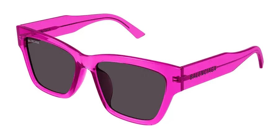 BALENCIAGA BB0307SA TRANSPARENT FUCHSIA PINK 005