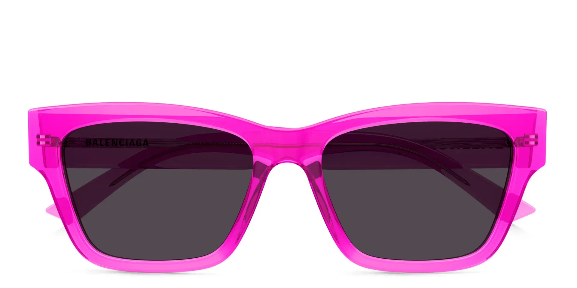 BALENCIAGA BB0307SA TRANSPARENT FUCHSIA PINK 005
